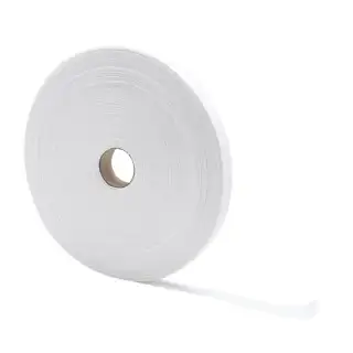 Ruban Sergé en V Blanc 100% Coton Biologique  WERKA PRO