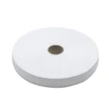 Ruban Sergé en V Blanc 100% Coton Biologique  WERKA PRO