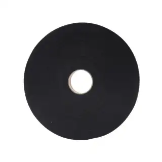 Ruban gros grain coton noir 50 m WERKA PRO