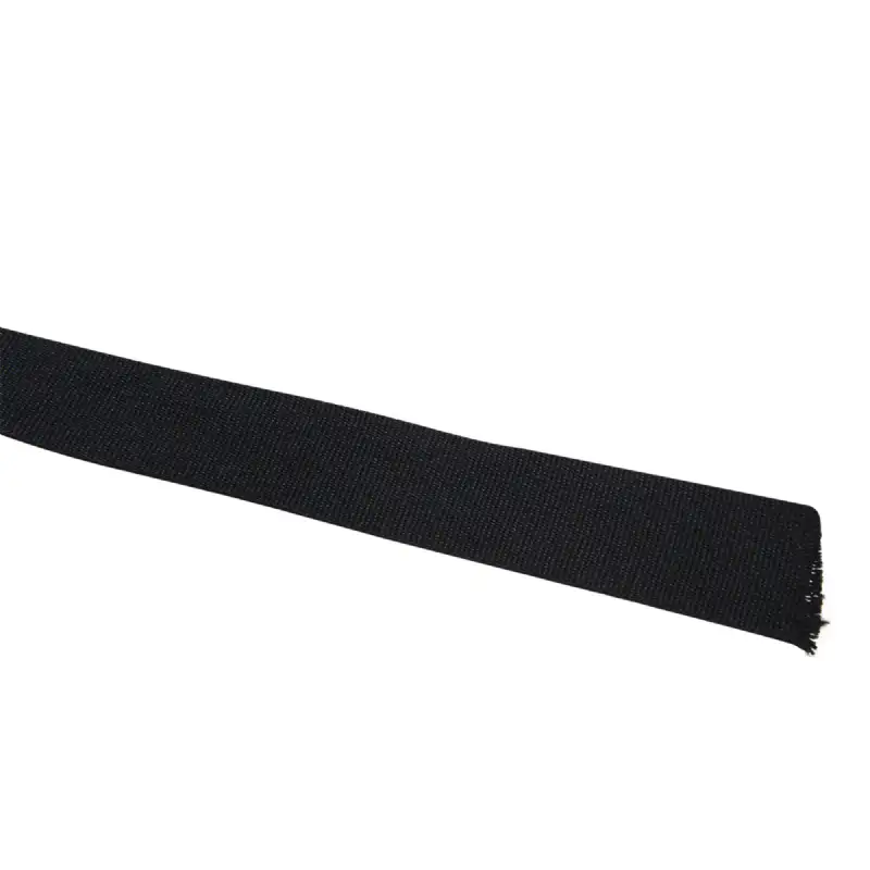 Ruban gros grain coton noir 50 m WERKA PRO