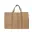 Sac porte bûches en jute naturel WERKA PRO