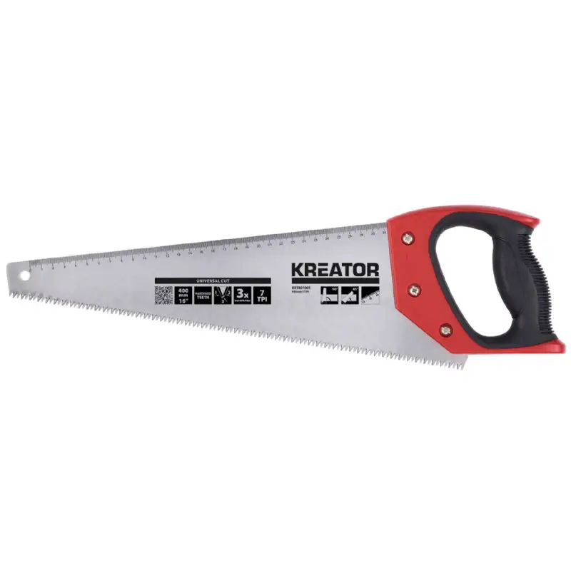 Scie à main 7 TPI Kreator