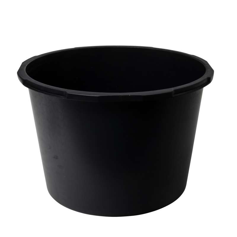 Seau 90 litres noir