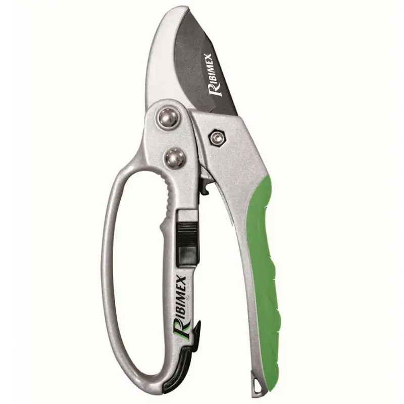 Sécateur à crémaillère