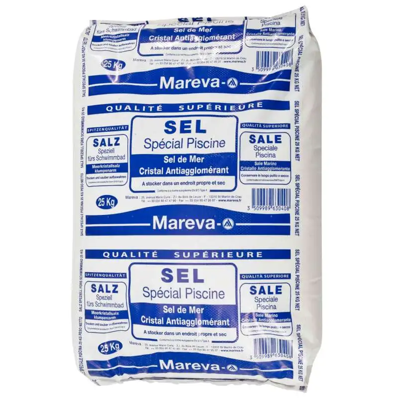 Sel spécial piscine 25 kg