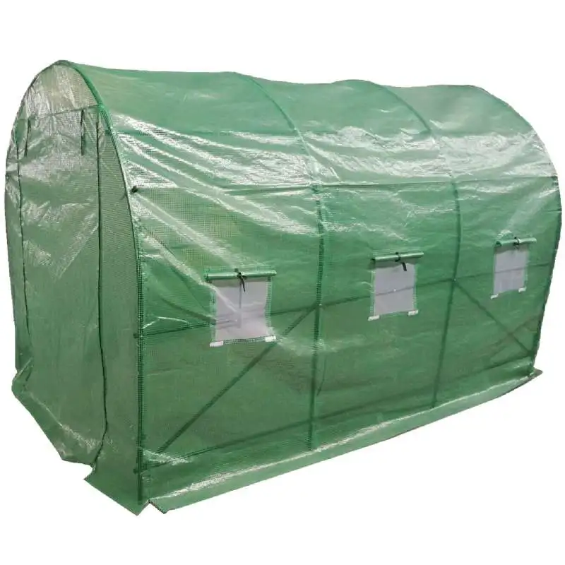 Serre tunnel de jardin de 6m² (300x200x190cm)