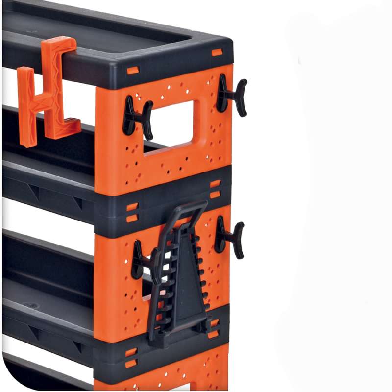 Servante chariot d'atelier 4 niveaux - - 59,99€ Servante chariot d'atelier 4 niveaux