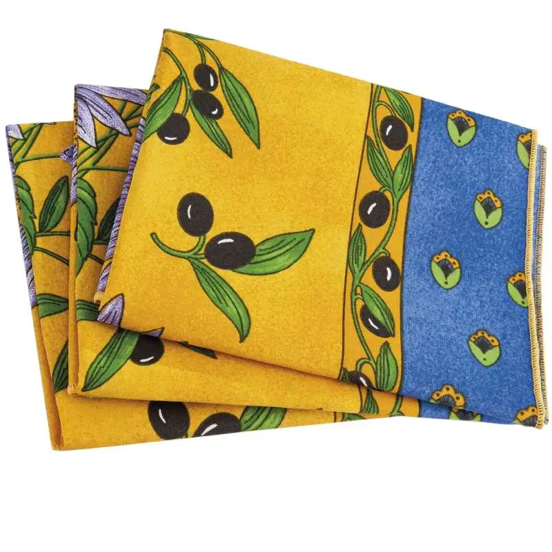 Lot de 3 serviettes de table