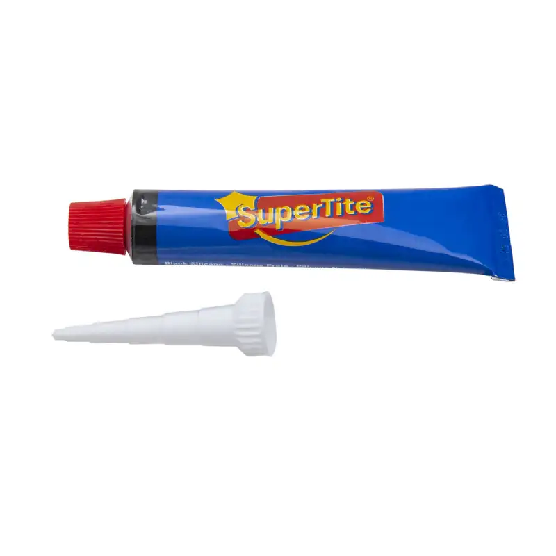 Mastic Silicone Multi-Usage Noir 30 ml SuperTite 