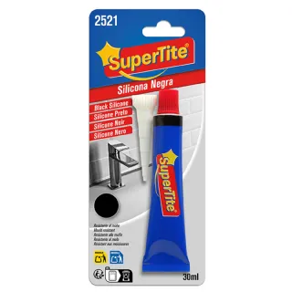 Mastic Silicone Multi-Usage Noir 30 ml SuperTite 