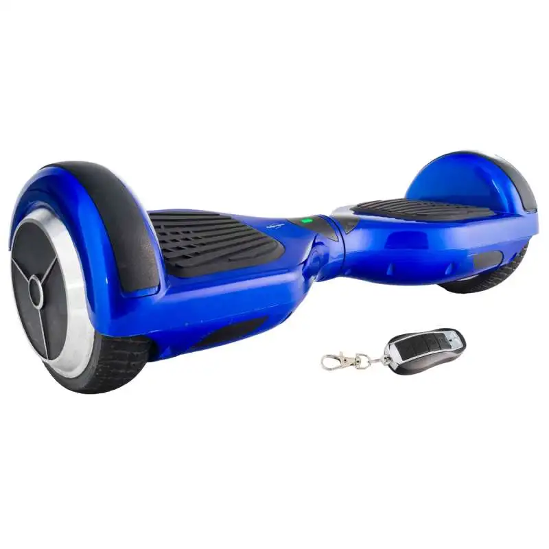 Skate électrique bleu