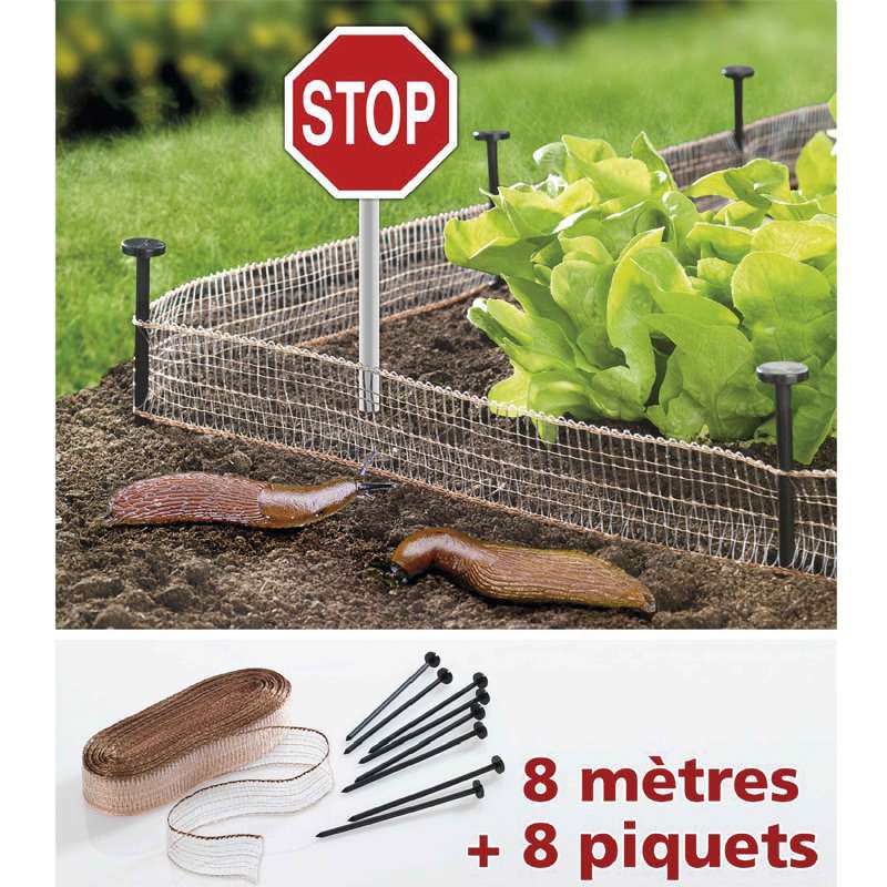 Filet stop limaces et escargots 8 m