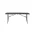 Table pliante rectangulaire grise 