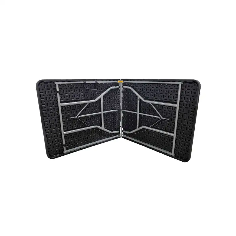Table pliante rectangulaire grise 