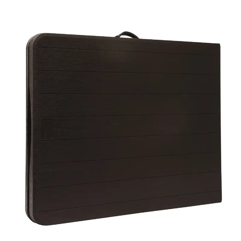Table pliante WERKA PRO aspect bois (180x74x74cm)