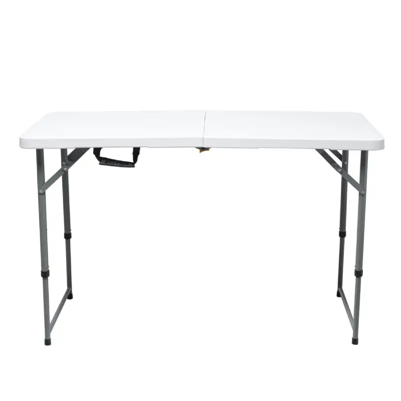 Table pliante rectangulaire WERKA PRO à pieds réglables (120x60x74cm)