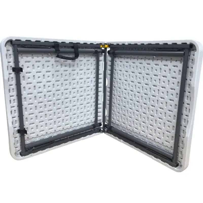 Table pliante rectangulaire WERKA PRO à pieds réglables (120x60x74cm)