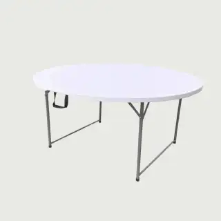 Table pliante ronde WERKA PRO (Ø150 x 74 cm)