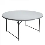 Table pliante ronde WERKA PRO (Ø150 x 74 cm)