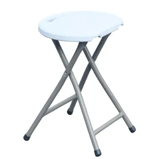 Tabouret pliant gris clair WERKA PRO