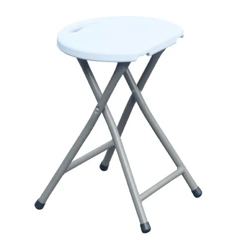 Tabouret pliant gris clair WERKA PRO