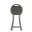 Tabouret Pliant gris H46 cm WERKA PRO 
