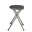 Tabouret Pliant gris H46 cm WERKA PRO 