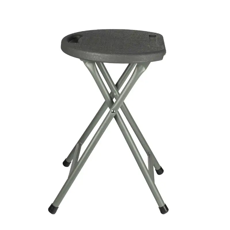 Tabouret Pliant gris H46 cm WERKA PRO 