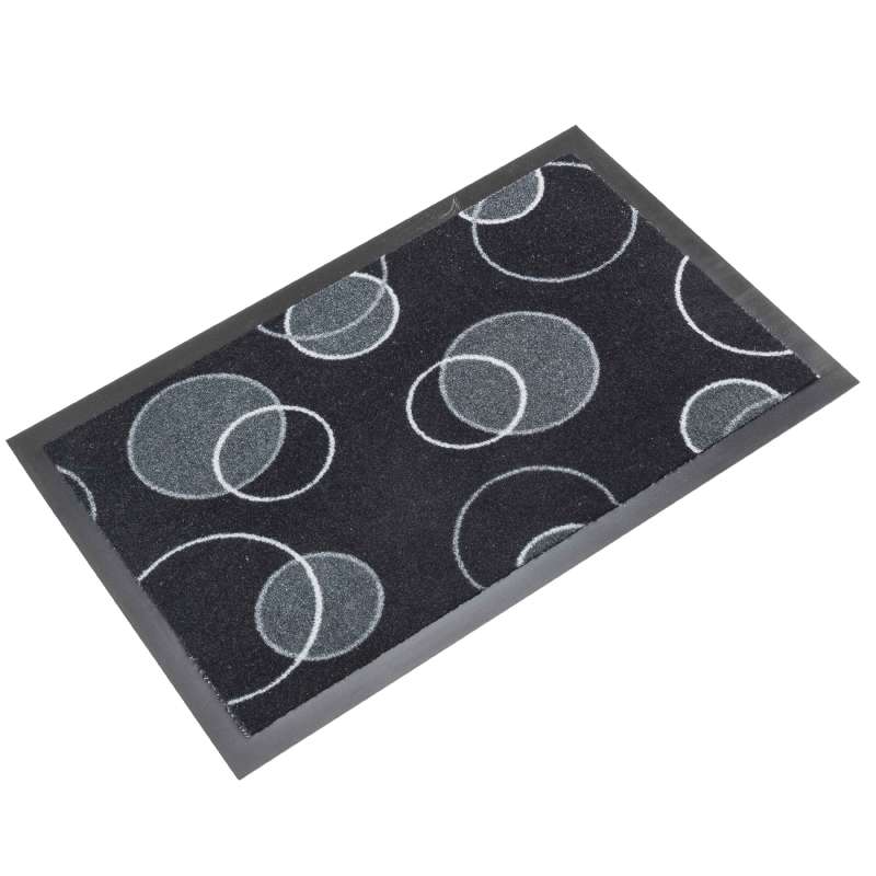 Tapis absorbant noir et gris