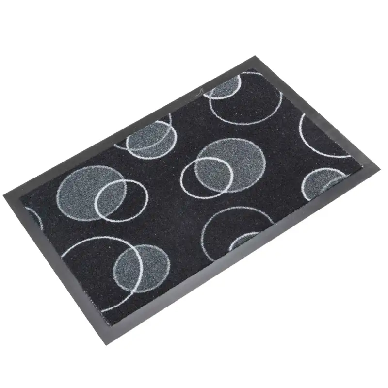 Tapis absorbant noir et gris
