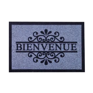 Tapis d'entrée anti-salissure BIENVENUE HDI