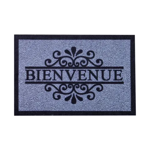 Tapis d'entrée anti-salissure BIENVENUE HDI