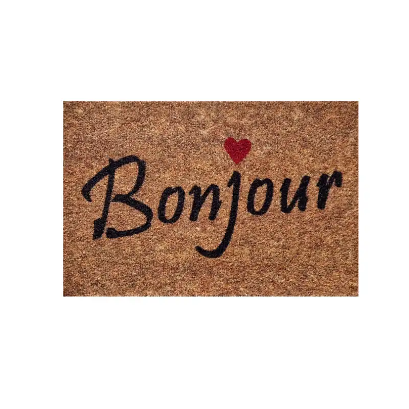 Tapis décoratif BONJOUR HDI