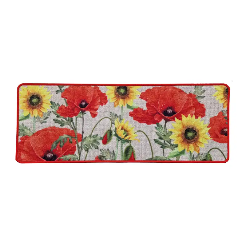 Tapis décoratif Coquelicot HDI