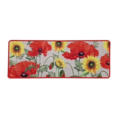 Tapis décoratif Coquelicot HDI