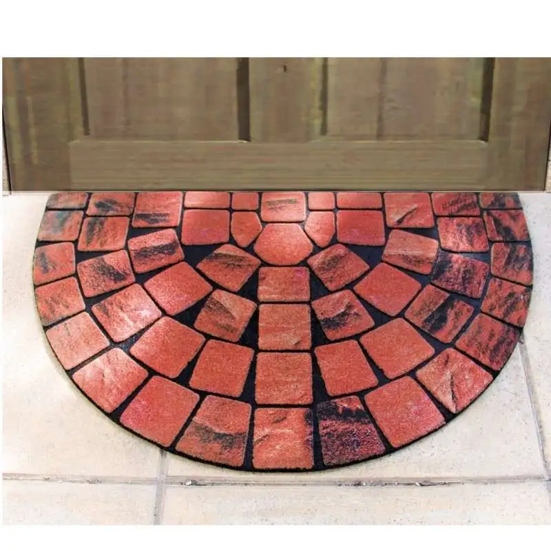 Tapis demi lune pave