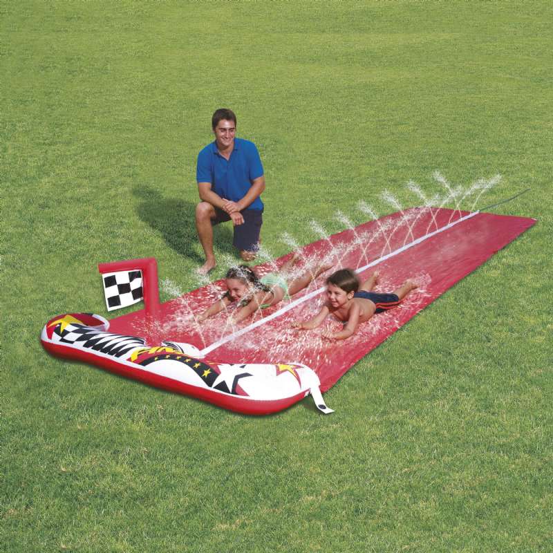 Tapis glissant double.