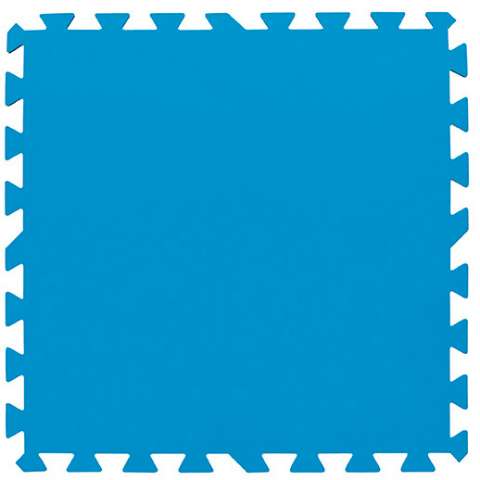 Lot de 9 dalles de sol bleu 50 x 50 cm - Bestway - 6,50€ Lot de 9 dalles de sol bleu 50 x 50 cm