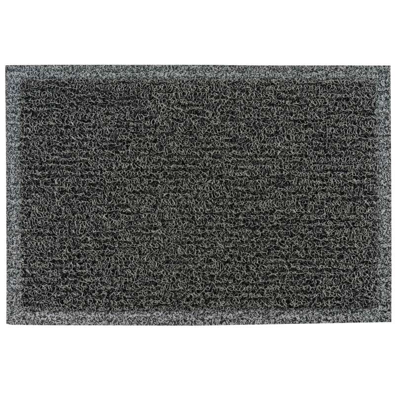 Tapis d'entrée grattant spaghetti gris (40 x 60 cm)