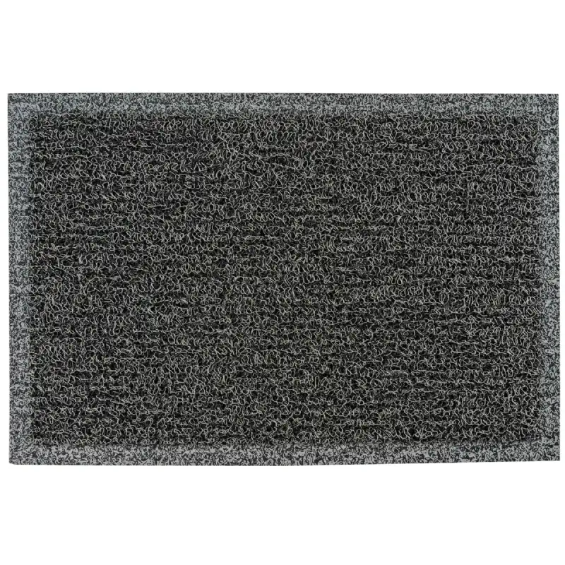 Tapis d'entrée grattant spaghetti gris (40 x 60 cm)