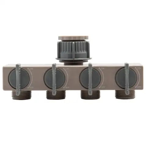 Té pour robinet 4 sorties 3-4 m
