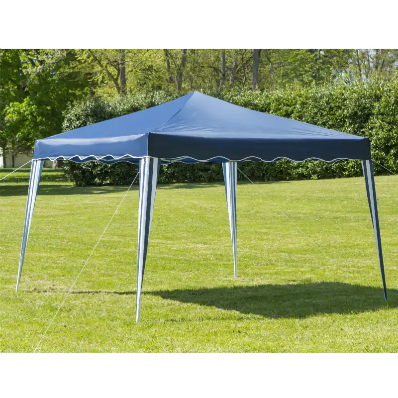 Tente pliable 3 x 3 m bleu