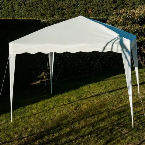 Tente pliable 3 x 3m blanche WERKA PRO