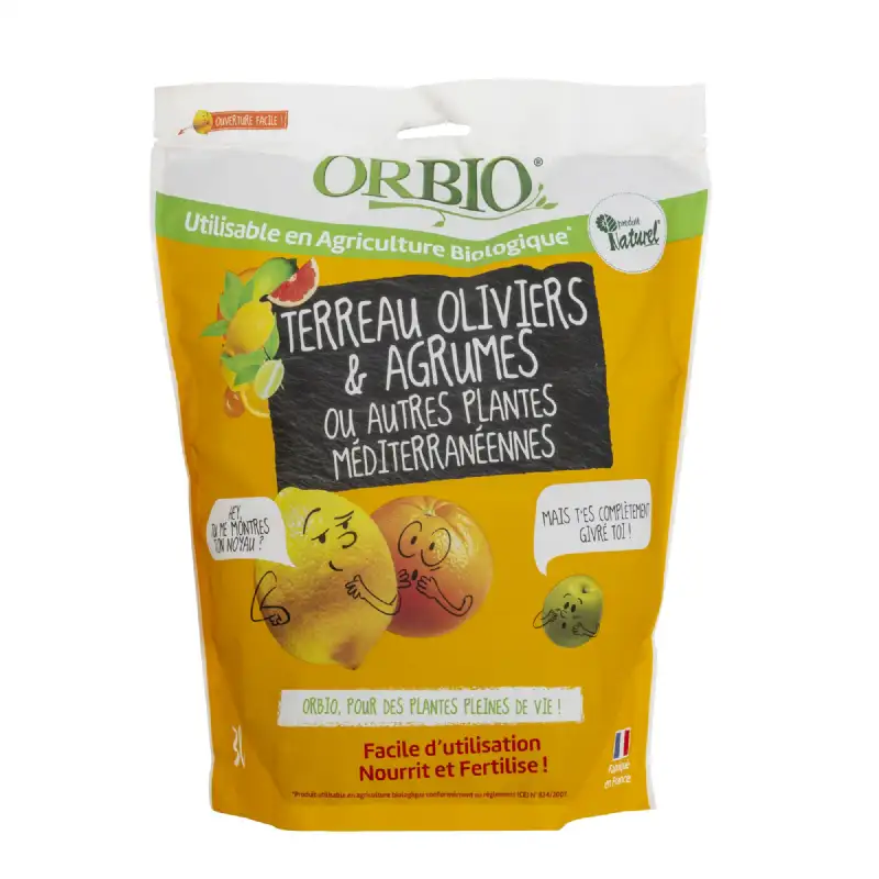 Terreau olivier agrume 3L OrBIO