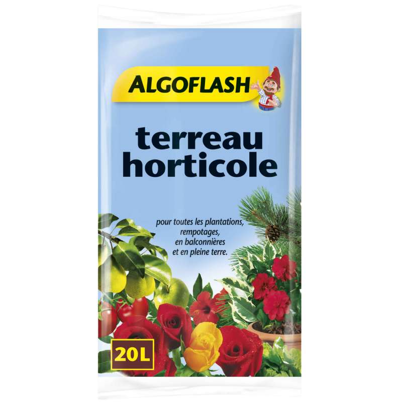 Terreau horticole Algoflash