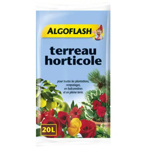 Terreau horticole Algoflash