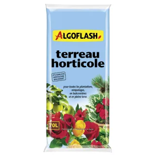 Terreau Horticole ALGOFLASH 70L