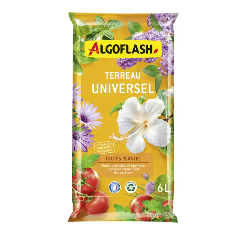 Terreau Universel 6 L - Algoflash