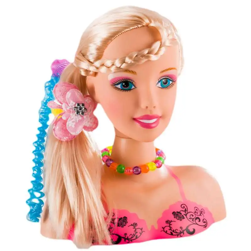 Tête à coiffer avec accessoires