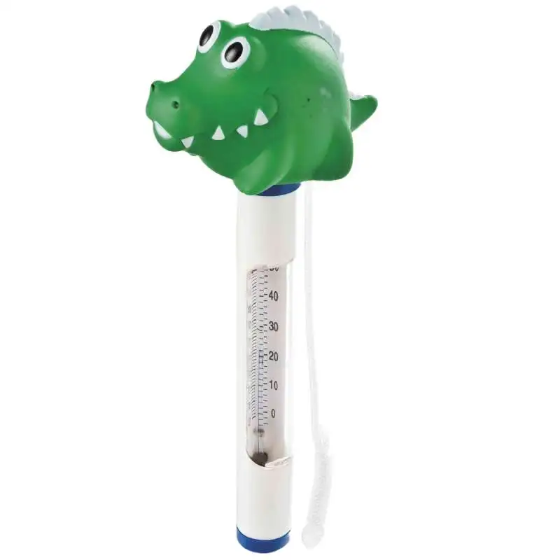 Thermomètre figurine animaux de piscine